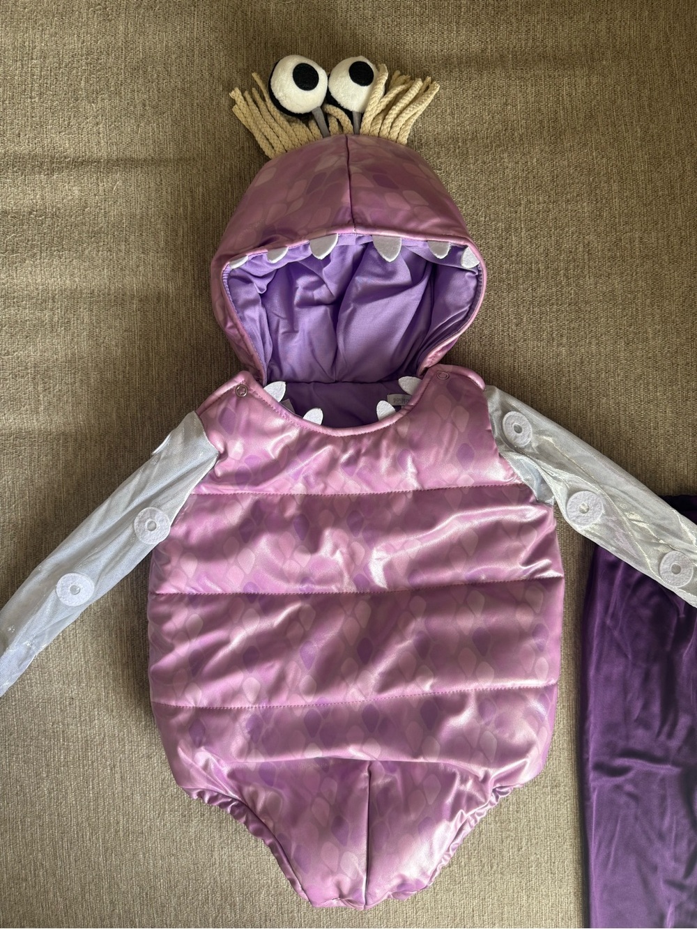 Pottery Barn Kids Monster Inc.  Boo Baby Costume